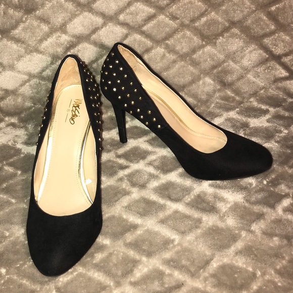 Mossimo black studded heels - Picture 2 of 7